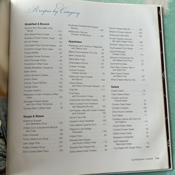 Vera Bradley Cooking With Friends 208 Page Cookbook - Picture 11 of 12